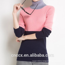 15STC6708 bamboo colorful cardigan sweater